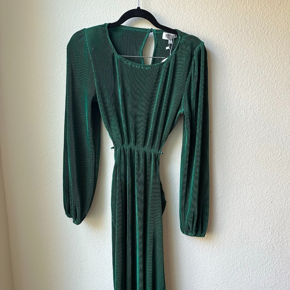 NWT Shareen Collections Emerald Green Dress - Size 8